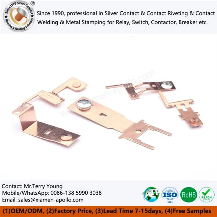 Beryllium Copper Electrical Contacts