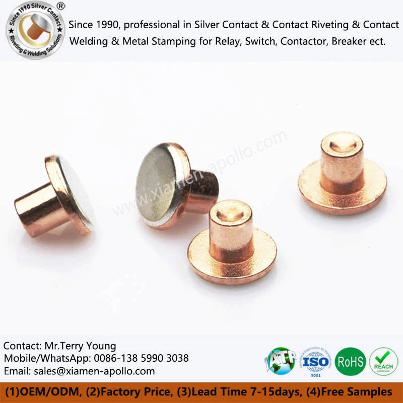 Switch sliver contacts