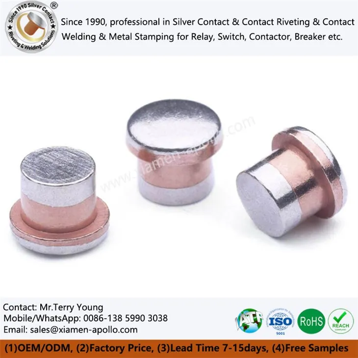 Kuntatti tal-irbattuti trimetali elettriċi