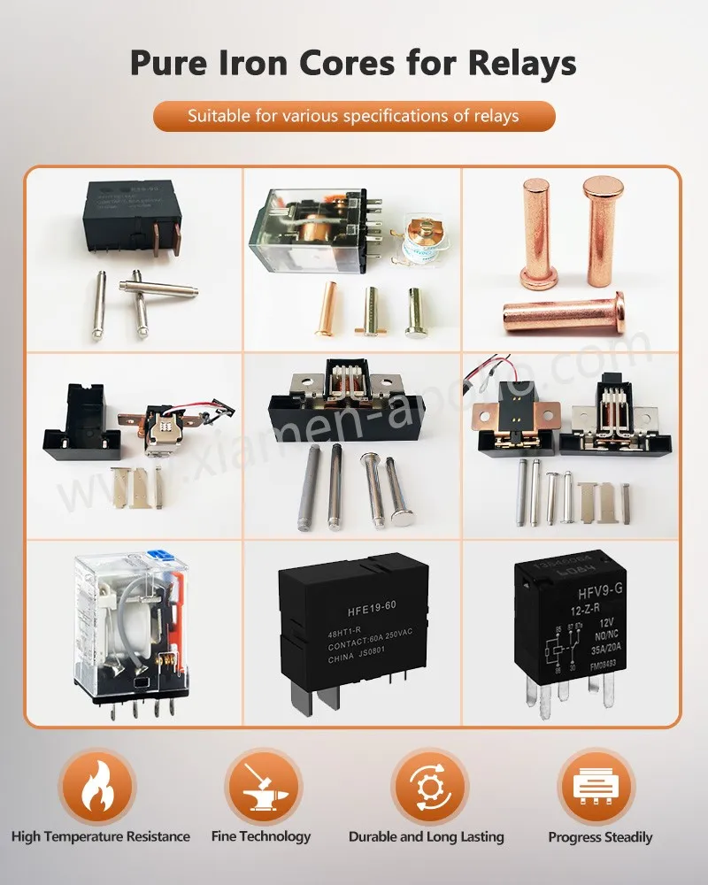 Application of Pure Iron Core for Electric Meter Relay Application of Pure Iron Core for Electric Meter Relay