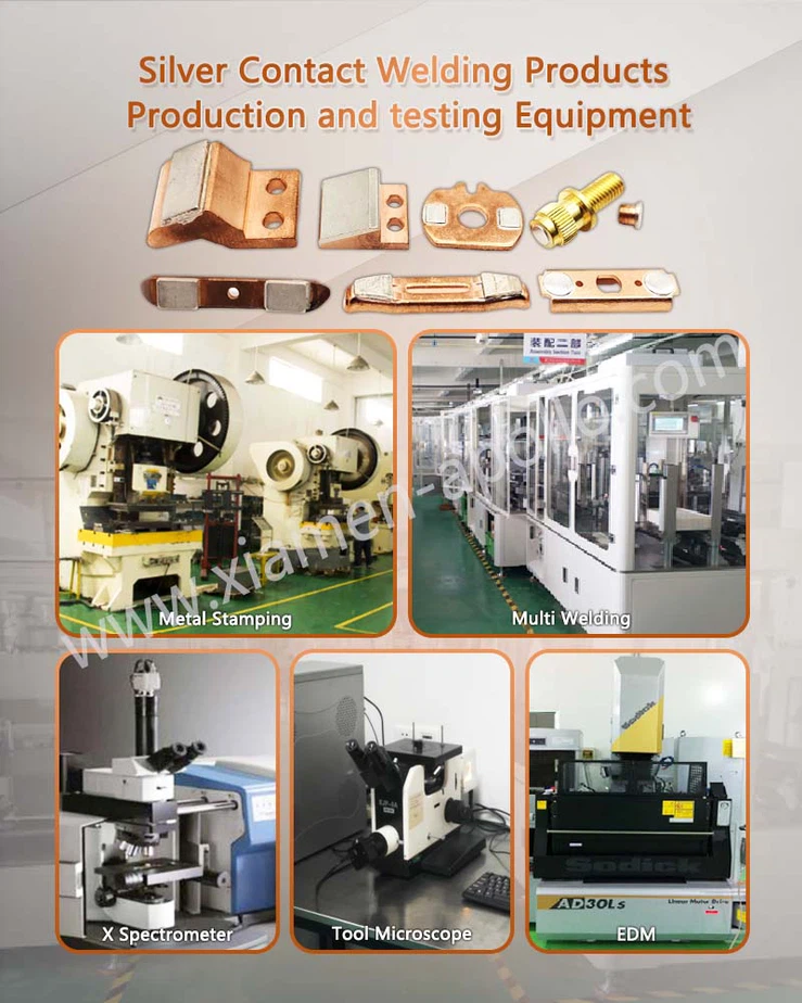 Silver Contact Welding Products Production and testing Equipment Silver Contact Welding Products Production and testing Equipment