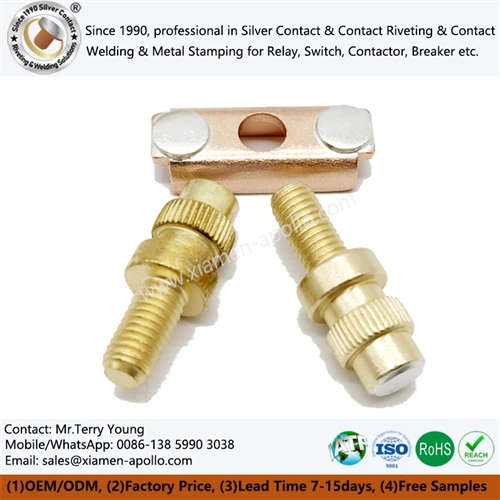 Kuntatti tal-fidda Brazed f'Circuit Breakers ta'-Vultaġġ Għoli: Twaħħil tal-M...
