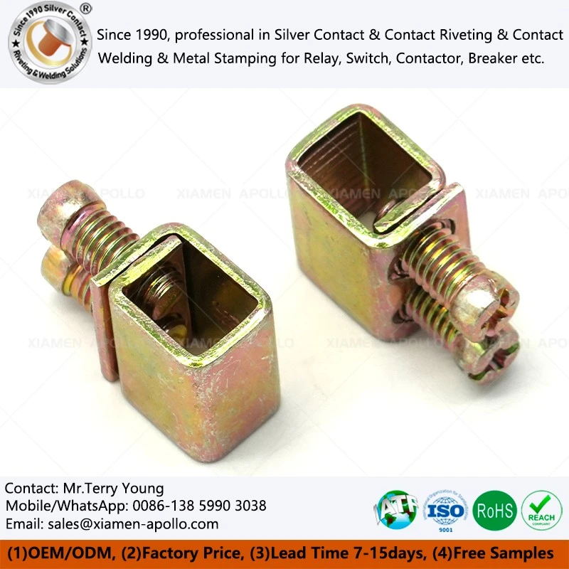 MCB Screw Terminal Electrical Cage Terminal high quality MCB Screw Terminal Electrical Cage Terminal high quality