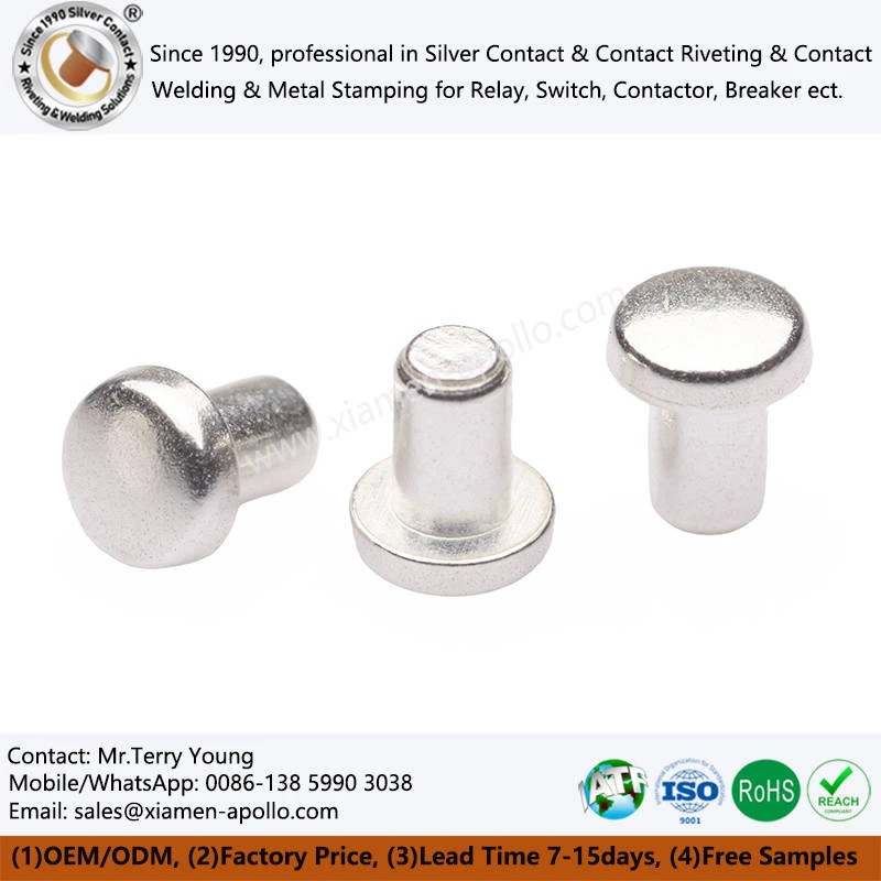 Solid Silver Contacts Solid Silver Contacts