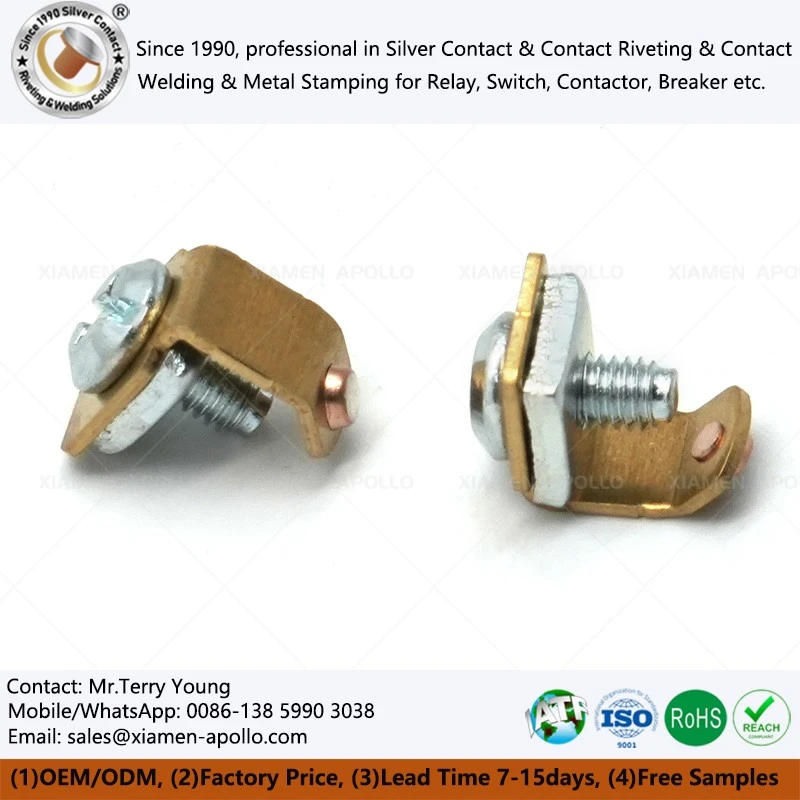 Electrical Switch Brass Part Metal Stamping Electrical Switch Brass Part Metal Stamping