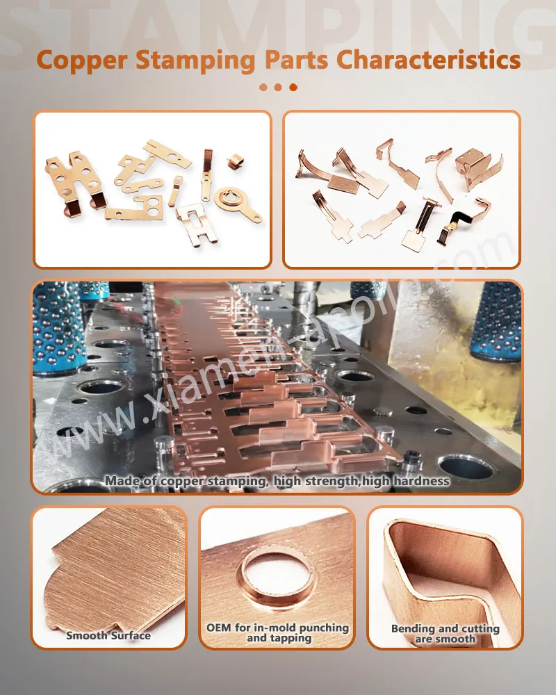 Copper Stamping Parts Characteristics Copper Stamping Parts Characteristics