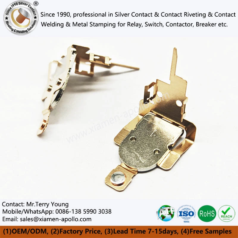 Beryllium Copper Stamping Spring Beryllium Copper Stamping Spring