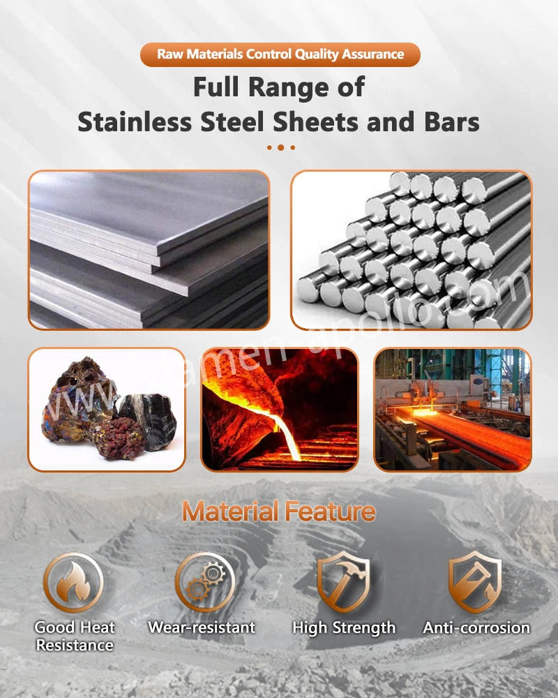 Full Range of Stainless Steel Sheets and Bars for Stainless Steel Machining Parts Full Range of Stainless Steel Sheets and Bars for Stainless Steel Machining Parts