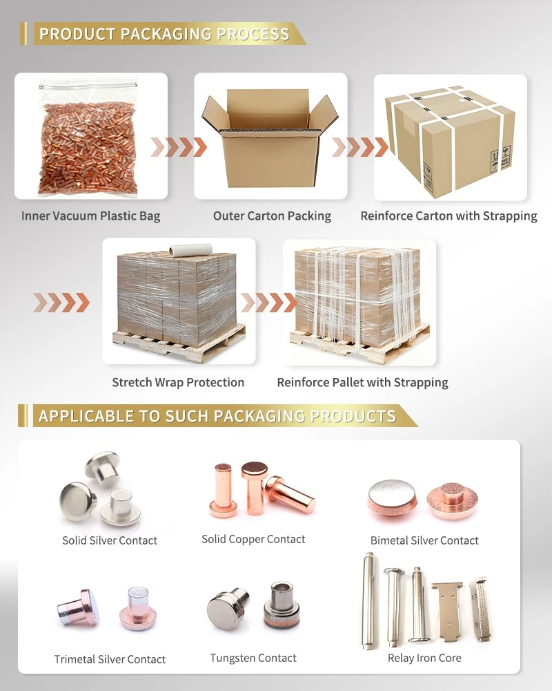 AC Relay Core Assembly Packaging Process AC Relay Core Assembly Packaging Process