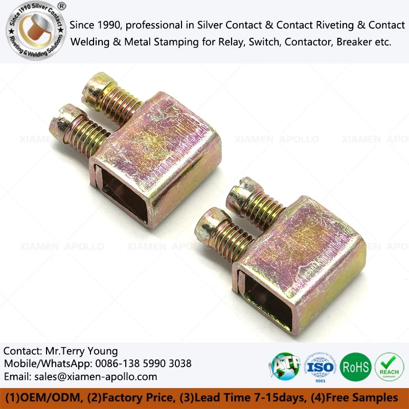 MCB Screw Terminal Electrical Cage Terminal MCB Screw Terminal Electrical Cage Terminal