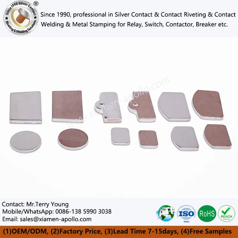 Kuntatti elettriċi wweldjati